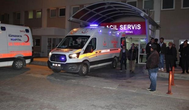 Nevşehir'de iki araç çarpıştı: 1 ölü, 4 yaralı
