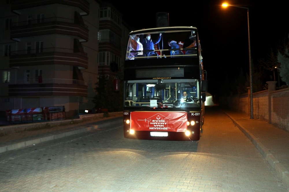 Nevşehir’de mehterli sahur 