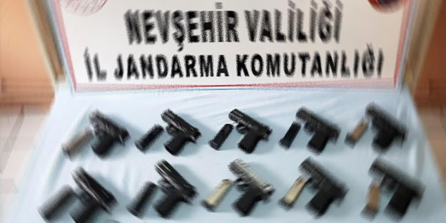 Nevşehir'de ruhsatsız silah operasyonu: 1 gözaltı