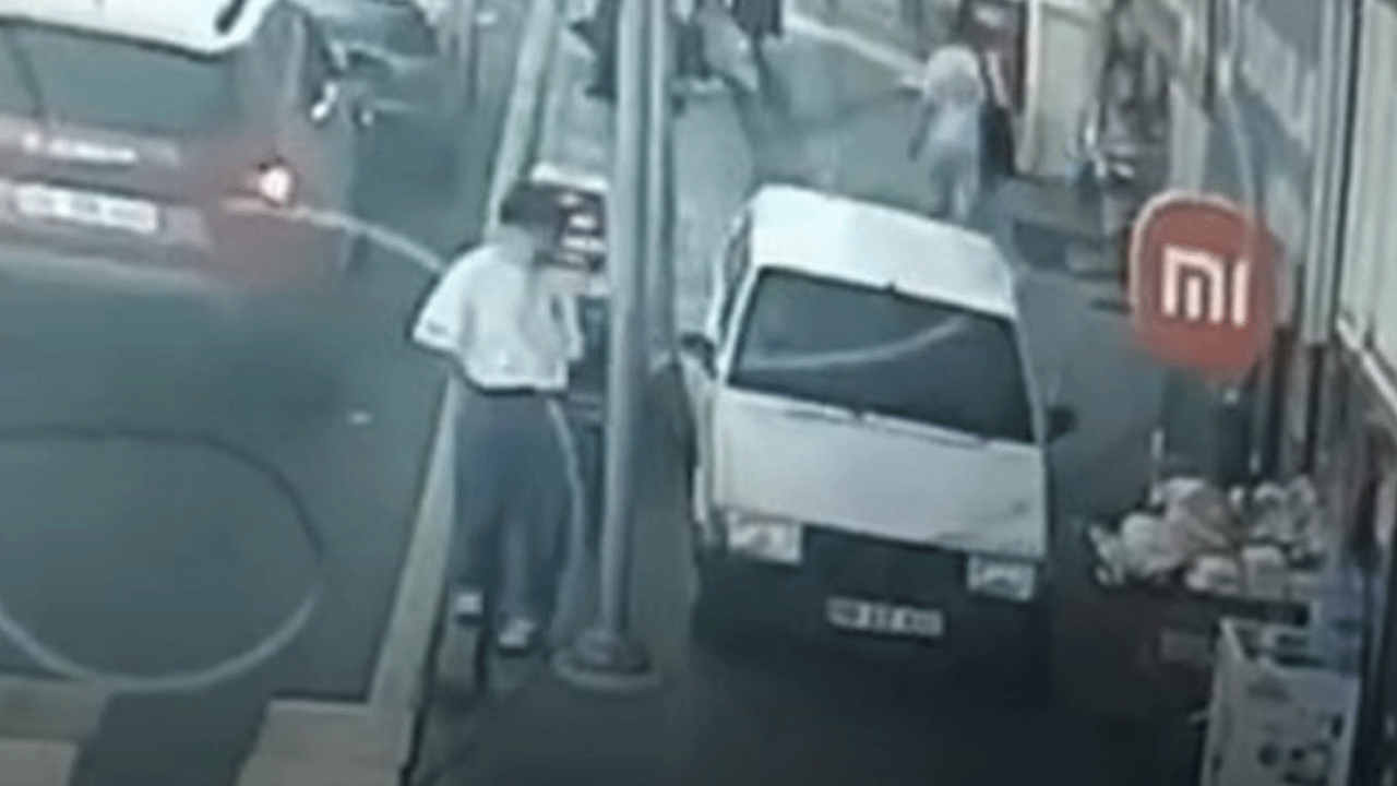 Nevşehir'de tepki çeken görüntüler! Yayaların canını hiçe saydı!