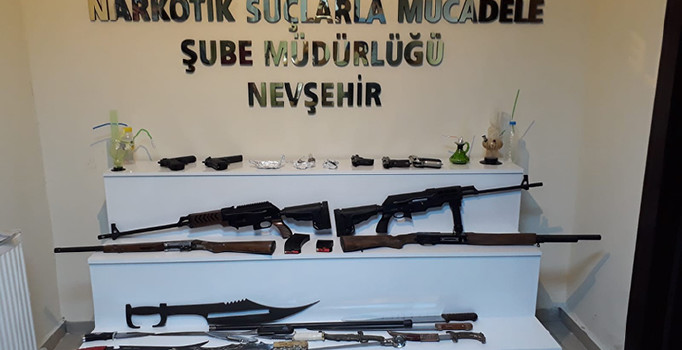 Nevşehir’de uyuşturucu taciri 7 kişi tutuklandı