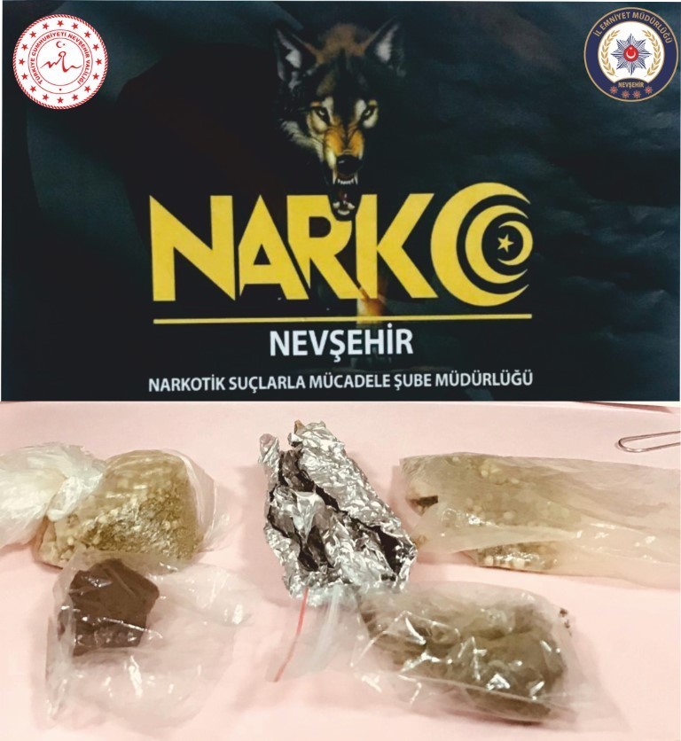 Nevşehir’de uyuşturucudan 1 kişi tutuklandı 