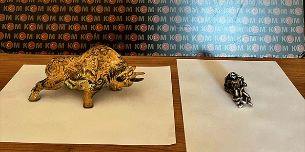 Nevşehir’de yakın döneme ait 5 tarihi eser ele geçirildi