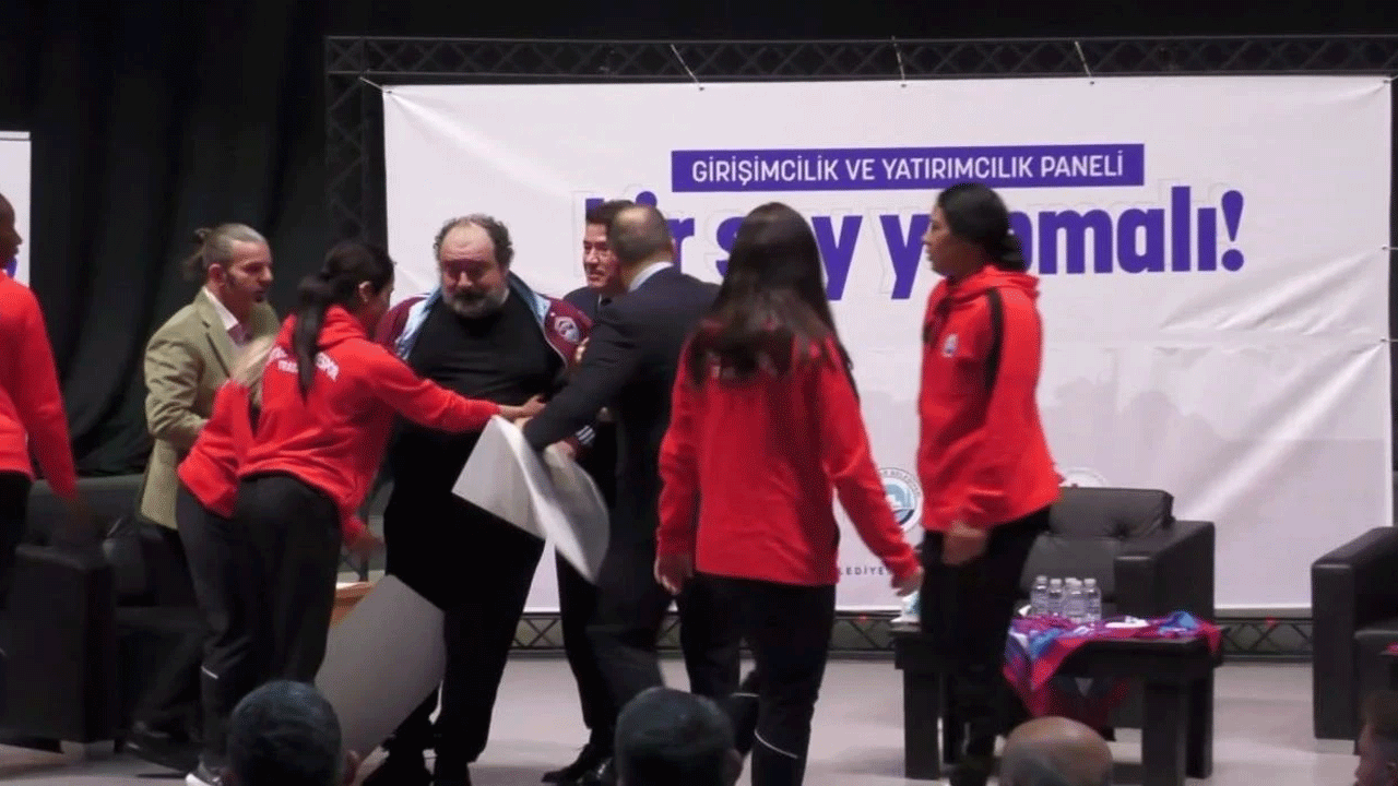 Nevzat Aydın panelde fenalaştı