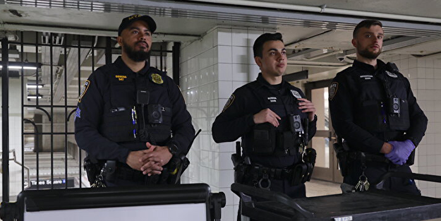 New York artık ABD’lilere bile güvenli değil! Burası askeri kışla değil metro durağı