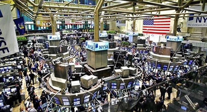 New York borsası düşüşle kapandı