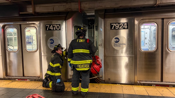 New York'ta akılalmaz kaza