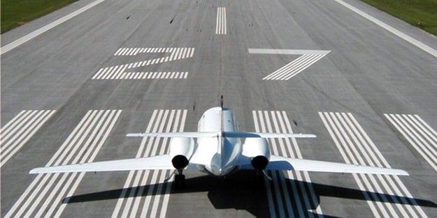 Uçak pistten çıktı: 6 yaralı