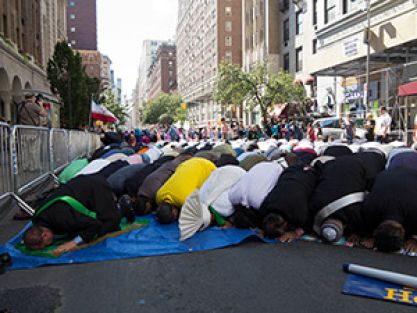 New York’ta Müslüman Günü Yürüyüşü