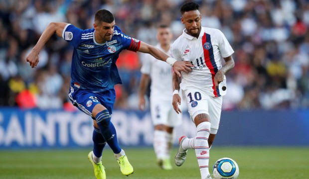 Neymar yuhalandığı maçta PSG'yi ipten aldı! 1-0