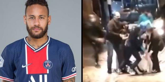 Neymar'ı darp edip ayakkabılarını çaldılar!