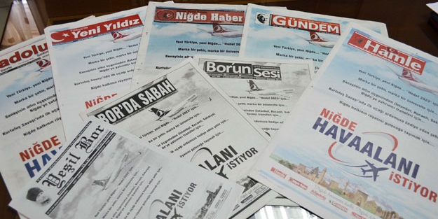 Niğde havaalanı istiyor