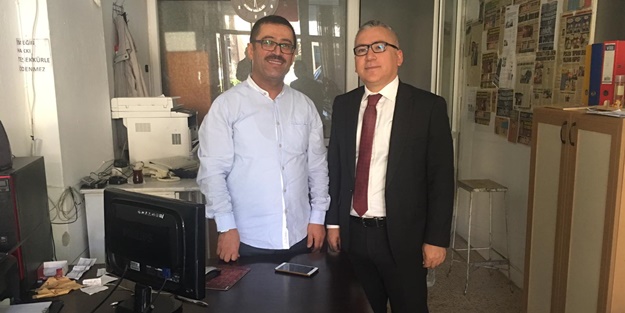 Niğde Valisi'nden Akit'in bürosuna ziyaret