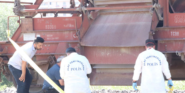 Niğde'de tren çarpan kişi hayatını kaybetti
