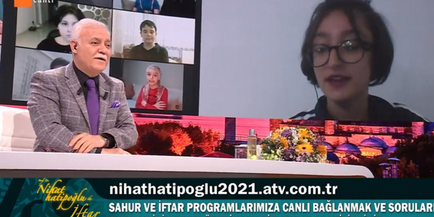 Nihat Hatipoğlu'na öyle bir soru sordu ki... İzleyenler hayretler içerisinde kaldı