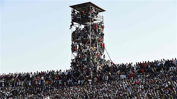 Nijerya-Mısır maçını böyle izlediler