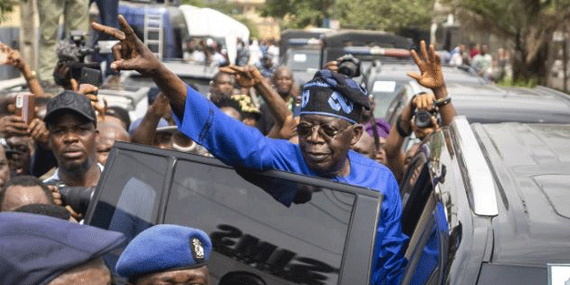 Nijerya'da iktidar partisi adayı Tinubu, devlet başkanı seçildi