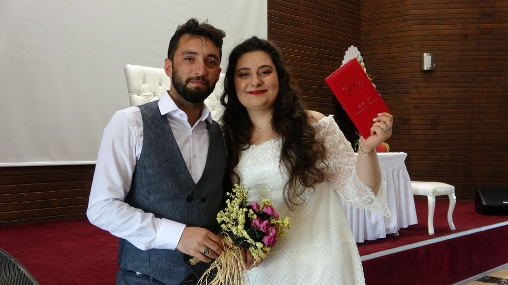 Nikah salonlarında 09.09.19 yoğunluğu 