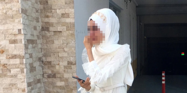 Nikah salonunu basan polis genç kızı kurtardı