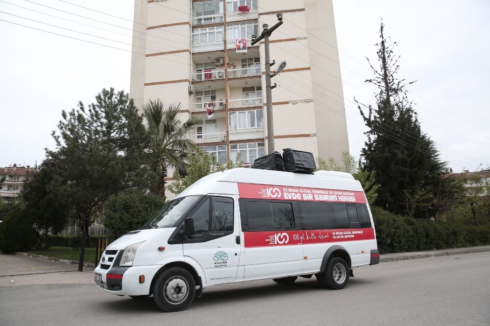 Nilüfer’de 23 Nisan coşkusu 