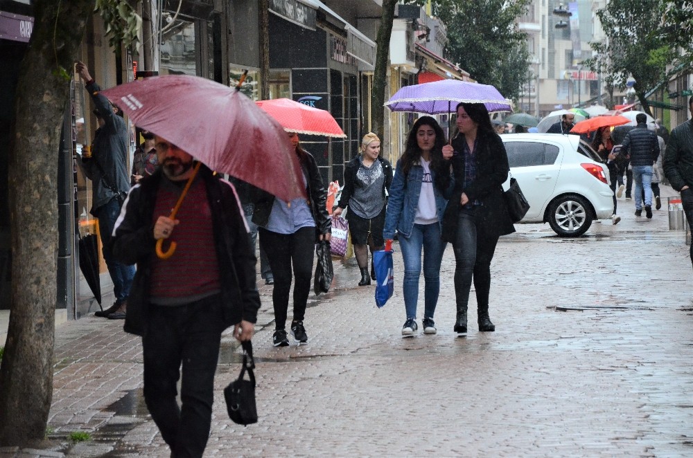 Nisan yağmurları Ordu’yu etkisi altına aldı 