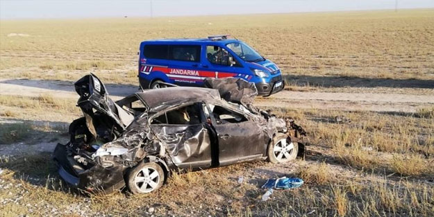 Nişan yolunda feci kaza! Yaralılar var
