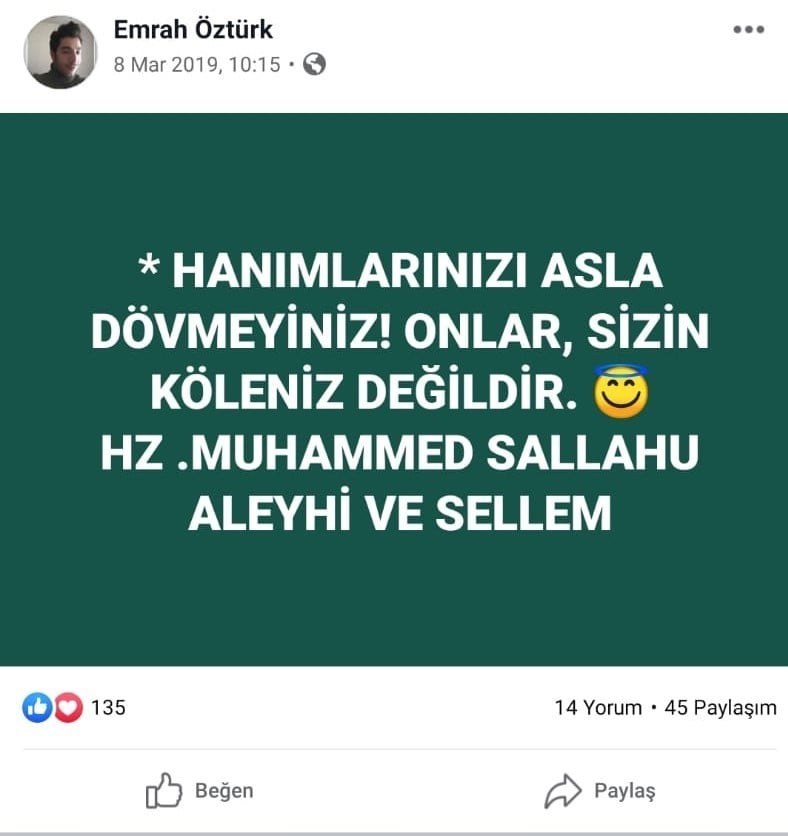 Nişanlısı tarafından öldürülen Emrah Öztürk’ün paylaşımı yürekleri dağladı 
