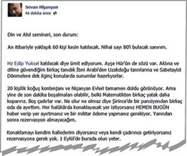 Nişanyan’dan din tüccarlığı!