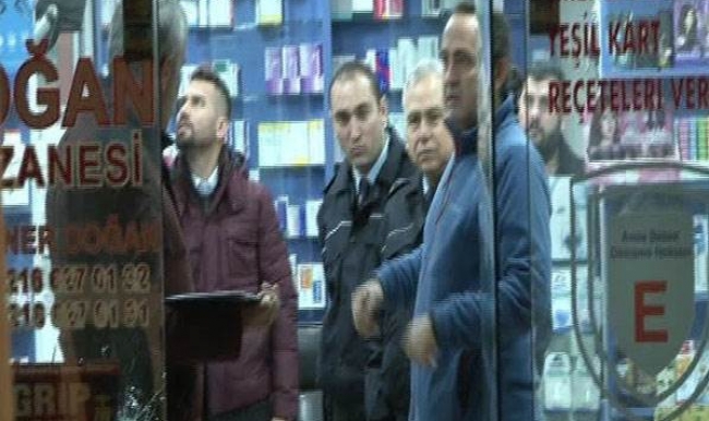 Nöbetçi eczaneye soygun girişimi