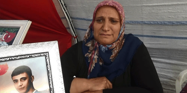 Nöbetteki anneden oğluna çağrı