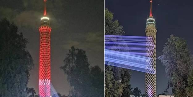 Normalleşme adımları sonrası Mısır'dan jest! Bayraklarını yansıttılar