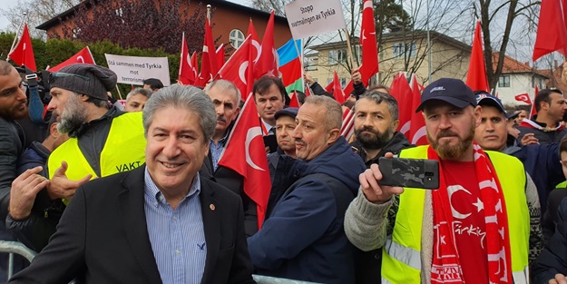 Norveç'te Barış Pınarı Harekatı'na destek gösterisi