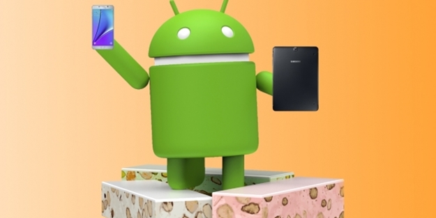Note 5 ve Tab S2 için Android 7.0 Nougat müjdesi