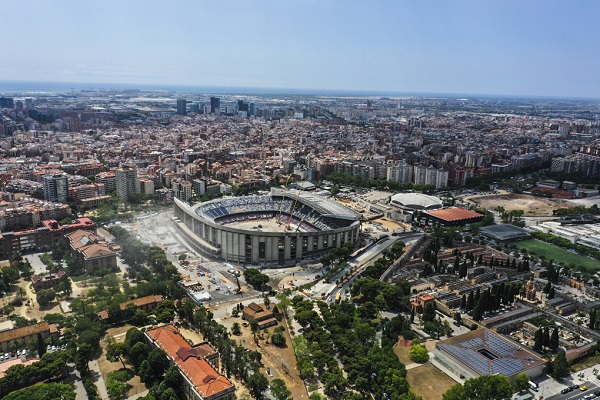 Nou Camp’ta yıkım çalışmaları başladı
