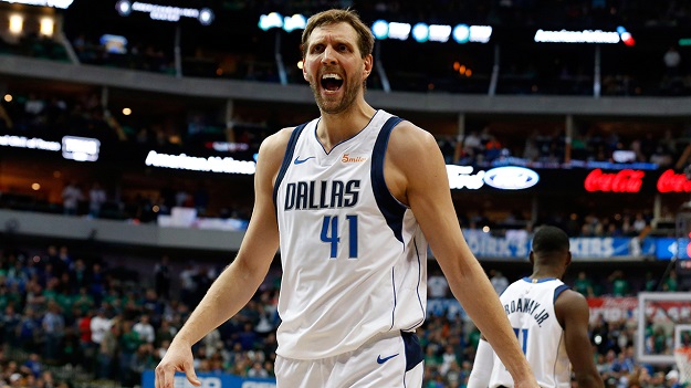 Nowitzki, NBA tarihine geçti