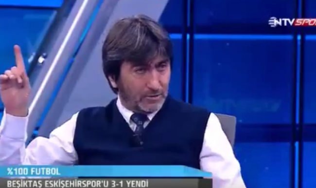 NTV Spor'da canlı yayında yangın alarmı çaldı