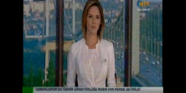 NTV'den güldüren 'Van Persie' hatası