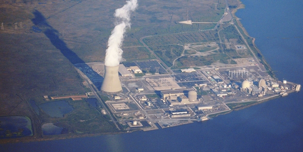 Nükleer santralde yangın çıktı