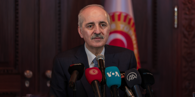 Numan Kurtulmuş ABD’de mesajı verdi! "Siz vermezseniz biz üretiriz"