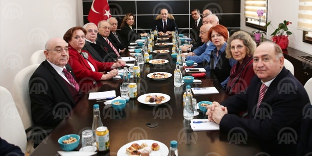 Numan Kurtulmuş, Basın Konseyi Yüksek Kurulu'nu kabul etti