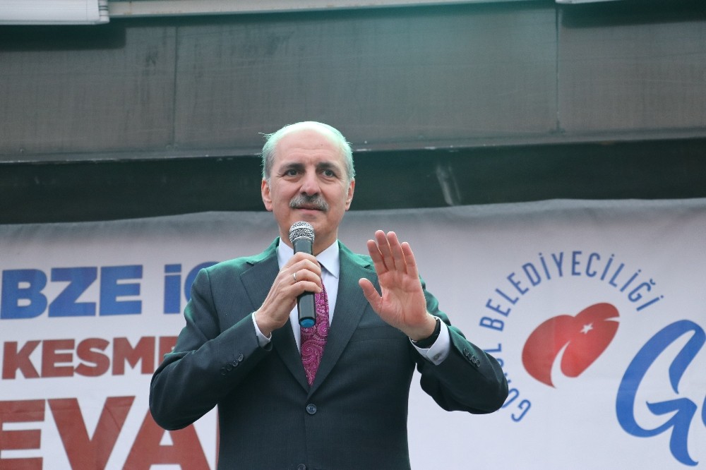 Numan Kurtulmuş millet ittifakına yüklendi 