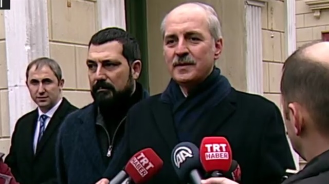 Numan Kurtulmuş 'Payitaht Abdülhamid' setini ziyaret etti