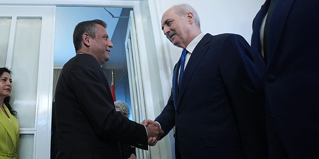 Numan Kurtulmuş ve Özgür Özel'den yeni anayasa açıklaması