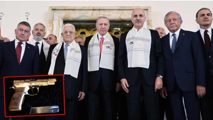 Numan Kurtulmuş’tan Mahmud Abbas'a anlamlı hediye! Ne olduğunu öğrenince çok şaşıracaksınız
