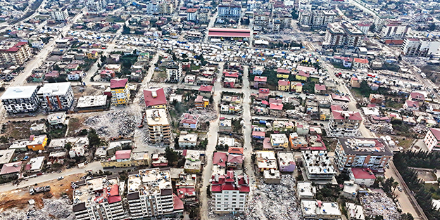 Nurdağı artık yok! Yerle bir oldu