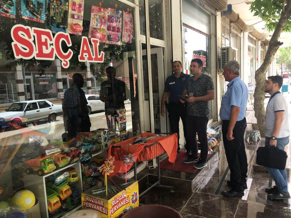 Nurdağı’nda sigara denetimi yapıldı 