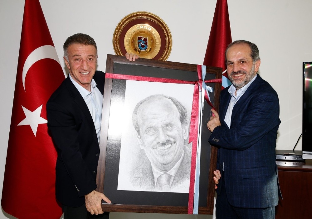 Nuri Albayrak’tan Trabzonspor’a ziyaret 