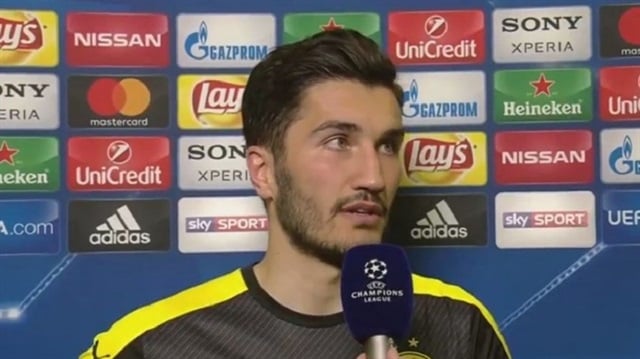 Nuri Şahin gözyaşlarını zor tuttu