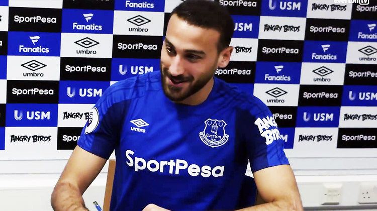 Nuri Şahin'den Cenk Tosun'a esprili tebrik!