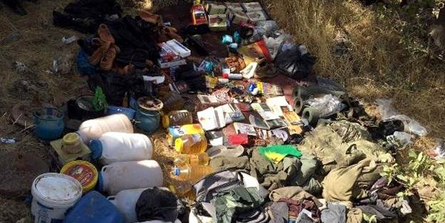 Nusaybin'de PKK'nın 4 sığınağı bulundu